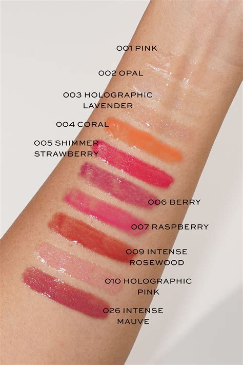 lip maximizer dior shades|dior lip gloss color chart.